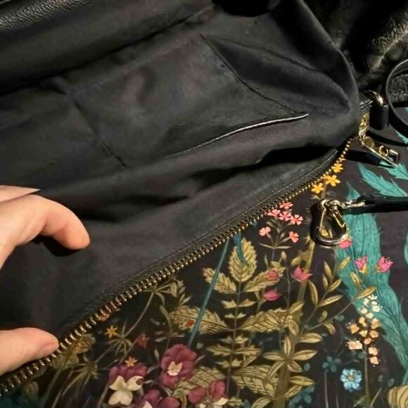 Coach Primrose Pebble Satchel Bag Leather Black Crossbody - See pics! - Picture 6 of 16